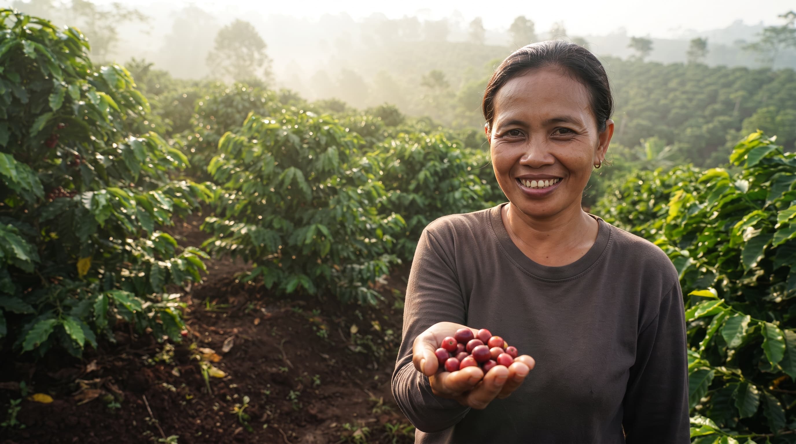 Petani Kopi Robusta Lampung - Narasi Kisah Nyata & Budaya Baik